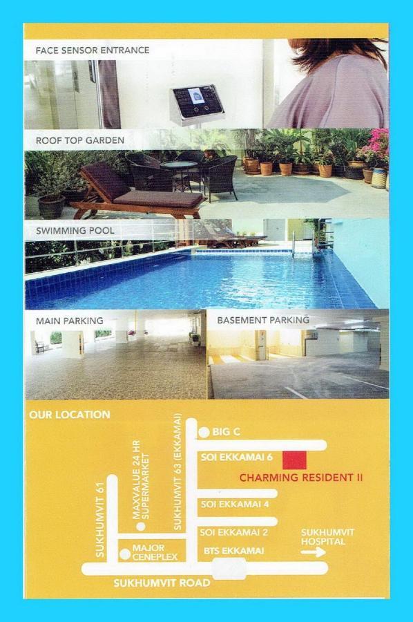 Charming Resident At Ekkamai From Studio Unit Up To 2 Bedroom Apartment Банкок Екстериор снимка